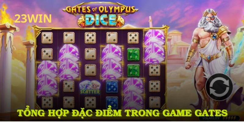 Gates Of Olympus Và Những Tính Năng Nổi Bật Tại Nhà Cái 23win
